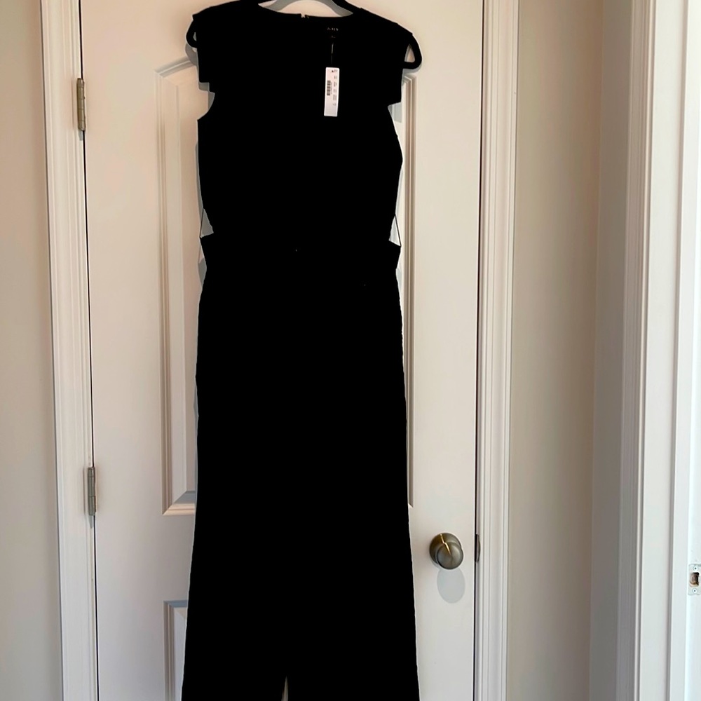 JCrew Black Linen Jumpsuit.